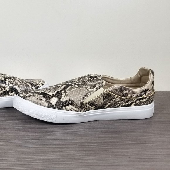 Steve Madden Ellen Slip On Sneaker, Snake Print, Womens Size 8 M - Picture 6 of 10